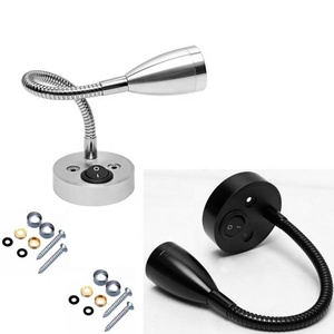 Nhà sản xuất DC12V Led Đọc ánh sáng Trần Spotlight 3 Wát Giao hàng nhanh RV du thuyền Caravan cạnh giường ngủ Tường Đèn treo tường - Product Image 2