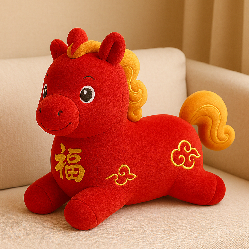 doll horse chinese new year