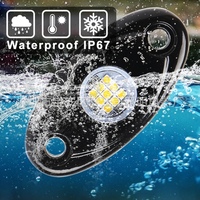 Venta Directa de Fábrica, Luz LED de 12V, IP67, Impermeable, Blanca, Verde, Roja, Azul, para Chasis de Camioneta, ATV