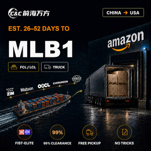 Agent d'expédition MLB1 FBA FTL LTL 3655 <span class=keywords><strong>GRISSOM</strong></span> PKWY COCOA FL 32926 Expédition maritime DDP LCL Top 10 Équipe VIP Conforme aux exigences fiscales - Product Image 1
