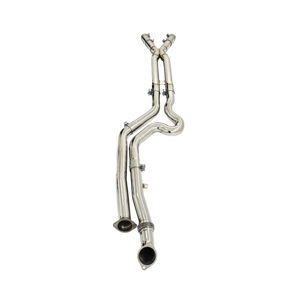 ท่อไอเสีย Vortex Premium Stainless Steel X Pipe Midpipe สำหรับ BMW M3 G80 G81 M4 G82 G83 S58 - Product Image 1