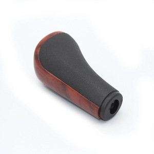 Peugeot Citroen Automatic Gear <b>Shift</b> <b>Knob</b> Wood Grain Plastic Ergonomic Car Part QZXN F20 - Product Image 5