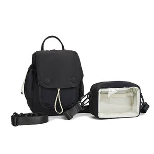 Borsa a Tracolla Fuliya Personalizzabile in Nylon Leggero con Coulisse, Morbida e Casual, per <span class=keywords><strong>Donna</strong></span> - Product Image 3