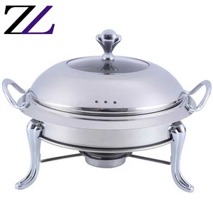 Mini Olla Eléctrica, Calentador de Comida, Plato para Calentar, Tapa Dorada de Acero Inoxidable, Olla para Shabu, Vaporera, Calentador de Comida - Product Image 2