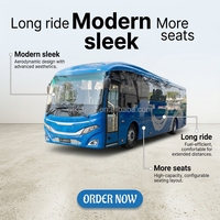 Autocar de luxe de 12 m, 70+1 sièges, diesel, automatique, conduite à droite, autocar touristique, nouvel autocar pour passagers