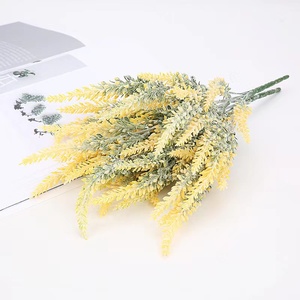 <span class=keywords><strong>Fleurs</strong></span> de lavande artificielles séchées avec soie, fausse plante, pour un décor de mariage, pour décorer un centre de Table, de la maison, g - Product Image 4