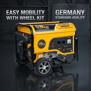 <b>Gasoline</b> <b>Generator</b> With Wheel Kit & Handle 2.2kW 6.5HP Petrol <b>Generator</b> Germany Standard Portable Power for Jobsite & Home ZH250 - Product Image 1