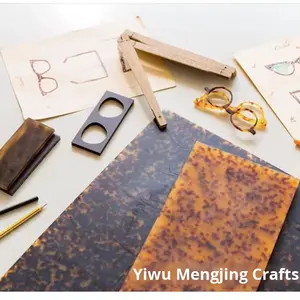 Plastik Reçine Levha Takı Malzemesi Gözlük Elektrokaplama DIY Takı Aksesuarları - Product Image 4