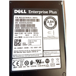 Unidad de Estado Sólido (SSD) Dell para Servidor, 3.84T, 2.5 Pulgadas, SAS 12Gbps, SATA, para Servidor Empresarial, Nueva en Stock - Product Image 1