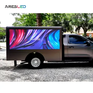 Outdoor Digital Full Color Car/Truck Mobile Advertising Led Display Waterproof 250x250mm for Truck Screen