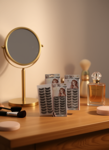 Ciglia Finte Grenoli 10 Paia Extension in Fibra Sintetica Morbida Naturale per Uso Quotidiano - Product Image 2