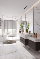 Hot New 60x120 Brillant Porcelanto Carrelage de Céramique Moderne Blanc Marbre Porcelaine pour Salle de Bains et Murs Intérieurs pour Sol et Hall