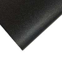 Vente en gros de boule noire tendance motif peau de poisson perle cuir synthétique 0.9mm peau épaisse