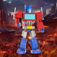 Bloques de Construcción MOOXI MOC1690, Robot Deformable, Regalo DIY, Rompecabezas, Juego de Bloques de Construcción de Anime Educativos de Plástico, Juguetes para Niños