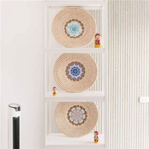Paniers 3 pièces (Boho) Articles <span class=keywords><strong>de</strong></span> décoration <span class=keywords><strong>de</strong></span> chambre Objets esthétiques pour la <span class=keywords><strong>maison</strong></span> <span class=keywords><strong>Monde</strong></span> global - Product Image 5