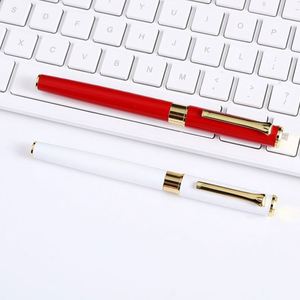 High End Promotional <b>Colorful</b> Metal Ballpoint Bullet <b>Pen</b> Laser Custom Logo Custom PS-20250820-01 0.5mm Writing Width Promotional - Product Image 2