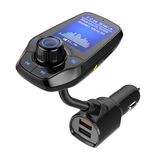 Agetunr T26D Bluetooth FM <span class=keywords><strong>modulador</strong></span> 3 USB carga rápida tarjeta SD Puerto AUX Bluetooth coche FM Mp3 reproductor de música coche transmisor FM - Product Image 4