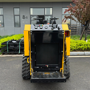 Chinese Ce Epa 5 <b>Track</b> Walk Behind 380 Mini Skid Steer for Sale - Product Image 3