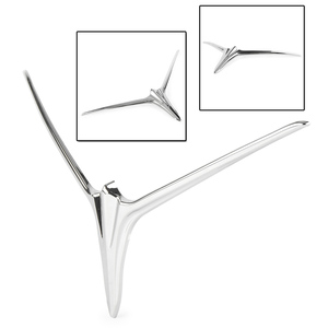 Garniture de sourcils ABS de moto RACEPRO, décoration adhésive, accessoire de carénage supérieur pour ailes dorées, <span class=keywords><strong>GL</strong></span> 1800 <span class=keywords><strong>2012</strong></span> 2013 2014 2015 2016 2017 - Product Image 3
