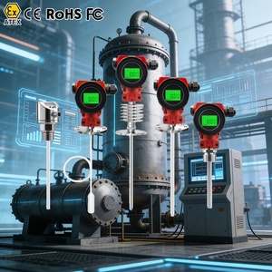 Sonde de niveau d'eau capacitive, jauge d'huile intelligente, capteur d'admittance RF, interrupteur de niveau de type capacitance RF pour eau chaude - Product Image 1