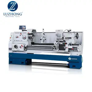 Metal Lathe CA6261 CA6261B CA6261C China Big bore metal spinning Gap bed manual lathe machine with DRO