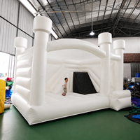 Château gonflable avec toboggan pour enfants, fête d'anniversaire, aire de jeux extérieure commerciale, vente en gros directe