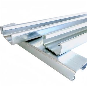 Stainless Steel C Strut Channel Tray For Solar Racking Non-Perforated Solid Slot Profile With Cutting Service