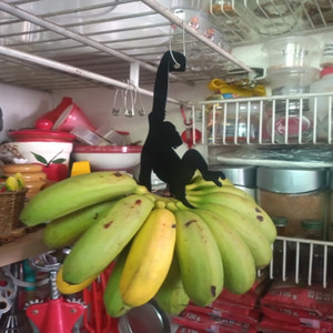 Gorilla-Shaped Metal <strong>Hooks</strong> Unique <strong>Banana</strong> Holder Balance <strong>Hook</strong> <strong>for</strong> Hanging Plants Keys Kitchen Wall Door Metal <strong>Hook</strong> - Product Image 1
