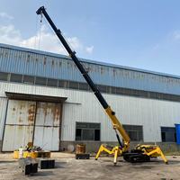 Palans araignées de 3 tonnes, directement de l'usine, modèle standard 360 °   Bras rotatif, télécommande proportionnelle pour un contrôle stable de la charge