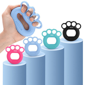 Renforceur de préhension en silicone pour les doigts, entraîneur de rééducation portable pour l'entraînement de la force, logo personnalisé - Product Image 3