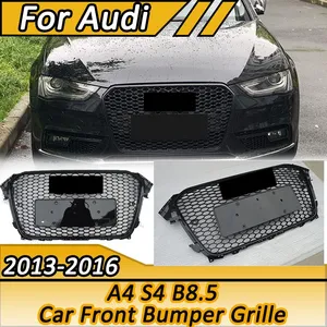 <b>For</b> B8.5 2013-2016 Upgrade RS4 Style Car Front Bumper <b>Grille</b> Honeycomb <b>Mesh</b> Racing Cover Trim Accessories - Product Image 1