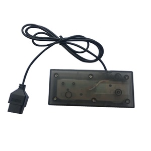 Chơi Game Giao Diện Điều Khiển <span class=keywords><strong>Gamepad</strong></span> <span class=keywords><strong>8bit</strong></span> Phong Cách 15pin 7pin Cắm Cáp Điều Khiển Cho NES Cho FC Có Dây Trò Chơi Điều Khiển Trong Suốt Màu Đen - Product Image 2