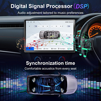 Reproductor Multimedia Estéreo con Pantalla Táctil QLDE QLED, Android Auto y Carplay Portátil, Android 14, Quad Core, 1 GB de RAM, 128 GB de Almacenamiento