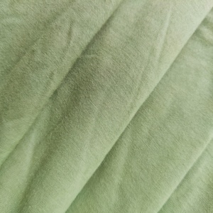 Fabricante de tela Muestra <span class=keywords><strong>gratis</strong></span> Jersey de un solo lado de punto 155 GSM 100% Tela de forro de algodón Tela de camiseta - Product Image 6