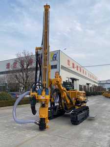 เครื่องเจาะไฮดรอลิกแบบตีนตะขาบ HJH FD580 สำหรับงานระเบิดหิน 75 กิโลวัตต์, 90-160 มม., ความลึก 50 ม. สำหรับงานขุดเหมืองแบบเปิดและงานก่อสร้าง - Product Image 4