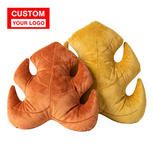 <span class=keywords><strong>Coussin</strong></span> décoratif personnalisé en forme de feuille de plante du désert, toutes saisons, unisexe, pour le sommeil et le soutien dorsal à domicile - Product Image 1