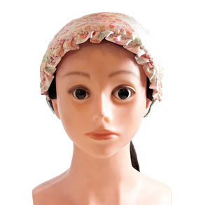 Diadema ajustable cómoda con estampado Floral de encaje satinado para ojos, diadema de Spa para bloquear la luz durante la relajación nocturna - Product Image 2