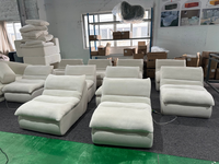 JJY-018 Pouf moderne capitonné individuel, canapé-lit compressé et fauteuil de sol relax pour salle de jeux, meubles de salon
