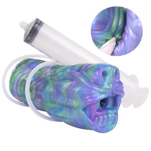 Solid TPE Herren Dildo Adult Sex Supplies Anal <span class=keywords><strong>Penis</strong></span> Exerciser mit Wasserstrahl & Vibration für männliche Masturbation - Product Image 6