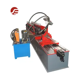 Steel frame stud and track ceiling profile roll forming machine for Gypsum Partition