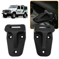 Nouvelle conception de pièces de carrosserie automobile, charnière de capot en acier noir antirouille pour Land Rover Defender 90 110 130
