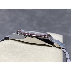 Reloj Mecánico de Buceo Digital a Prueba de Agua de Súper Calidad, Caja de Cerámica de 39 mm, Correa de Acero Inoxidable, Jubilee Rojo - Product Image 3
