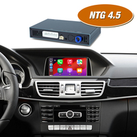 Decodificador Inalámbrico CarPlay para Mercedes Clase E W212 NTG4.5 2011-2014, Adaptador con Soporte para Android Auto, Cámara Trasera y Mirror Link