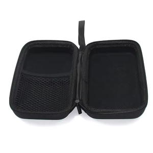 Customized Logo PU Leather Storage EVA Case Eco-Friendly Luxury Zipper Closure Tool Bag Simple and Classic Style - Product Image 1