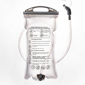 Poche à eau 2L en matériau Peva, durable, pour la randonnée, le camping, la course à pied et le cyclisme - Product Image 2