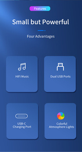 Transmisor <span class=keywords><strong>FM</strong></span> para Auto G67 BT5.4 Portátil y Reproductor MP3, Llamadas Manos Libres, Carga Rápida USB Dual, Pantalla LED de Voltaje, 1 Año de Garantía - Product Image 4