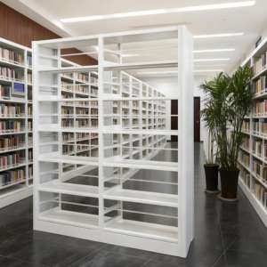 Unidad de estantería de metal personalizable Solución de almacenamiento de alta capacidad para librerías y universidades - Product Image 4