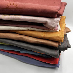 Rigu Tissu français en lin léger Tencel pour vêtements pour bébés Vente en gros <span class=keywords><strong>pas</strong></span> <span class=keywords><strong>cher</strong></span> - Product Image 2