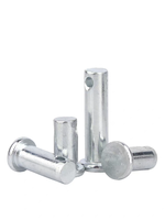 Goupille à fourche de qualité extérieure avec goupille fendue en acier inoxydable 304 pour treuil de levage et fixation d'équipements de tirage de câbles