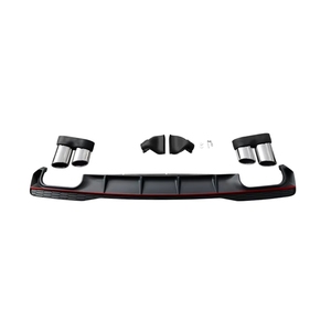 Piezas de Modificación de Automóviles, Difusor Trasero S7 con Tubo de Escape para <span class=keywords><strong>A7</strong></span> Versión Deportiva 2019 2020 <span class=keywords><strong>2022</strong></span> - Product Image 1